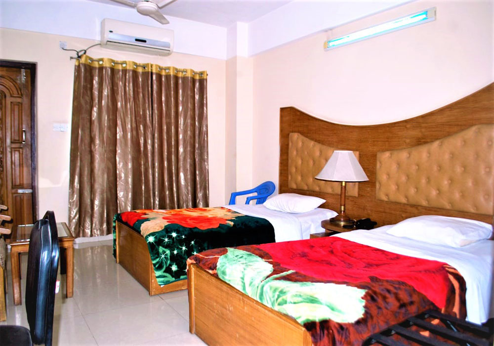 AC Single Twin bed