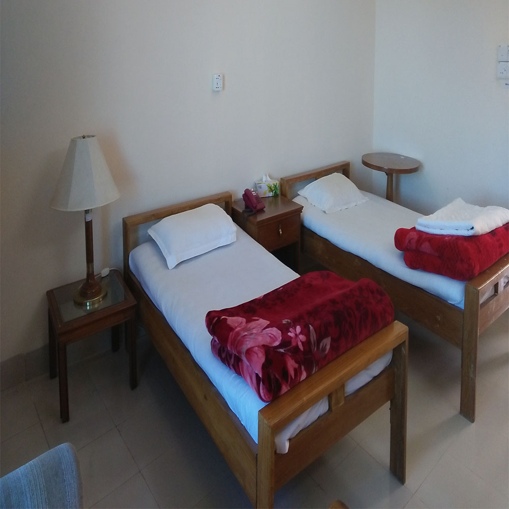 N.M: Non AC Twin Bed