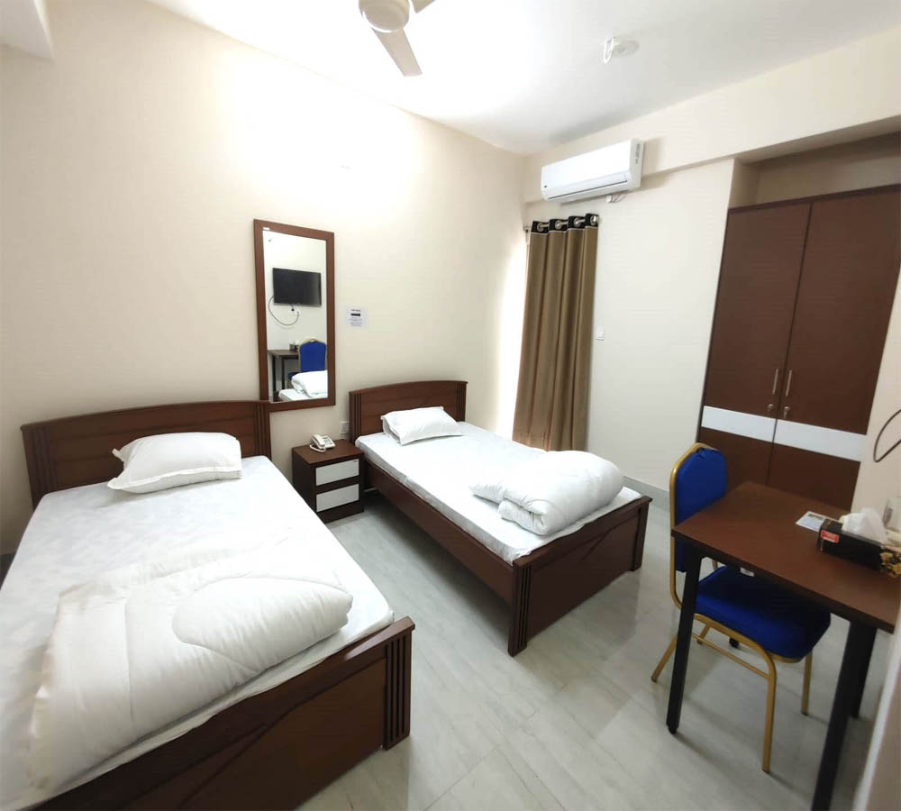AC Twin Bedded Room